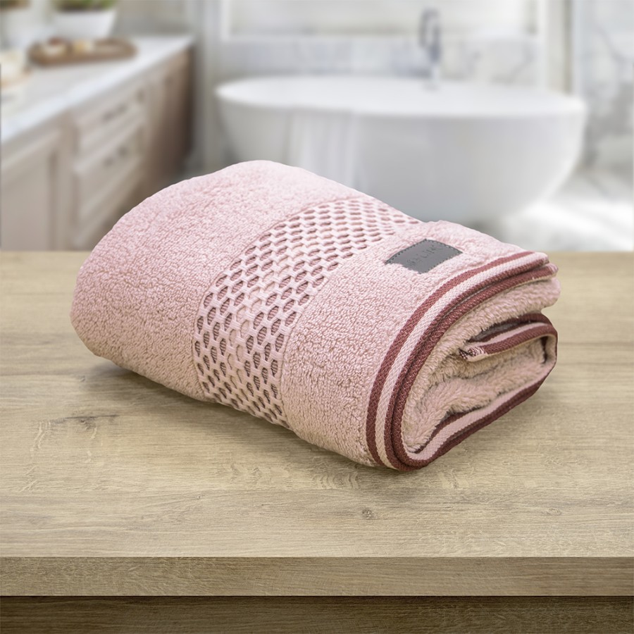 LINO Πετσέτα Προσώπου (50x90) Igalo Ροζ