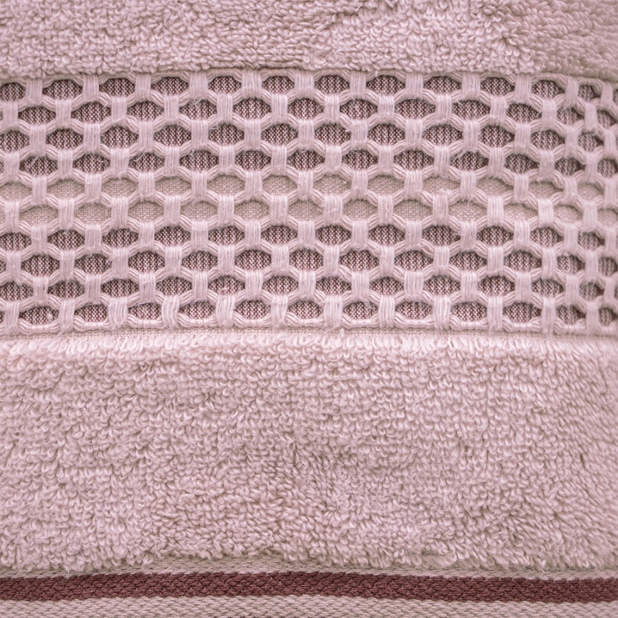 LINO Πετσέτα Προσώπου (50x90) Igalo Ροζ