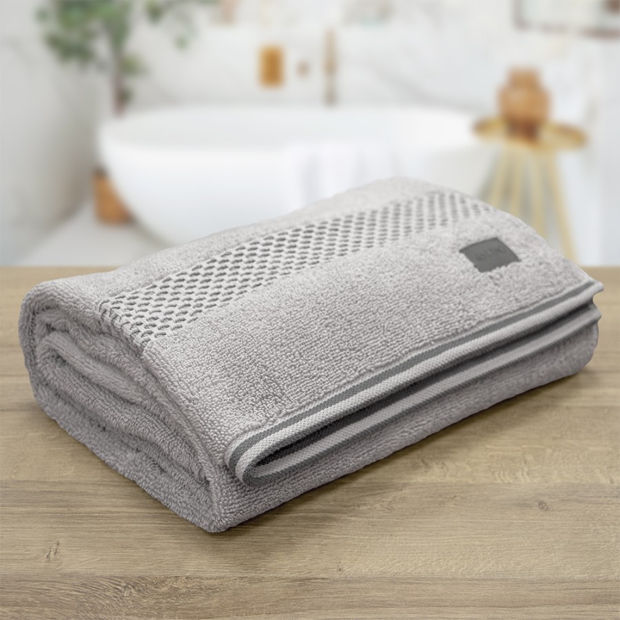 LINO Πετσέτα Σώματος (70x140) Igalo Ασημί