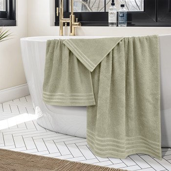 LINO Σετ πετσέτες 3τμχ (30x50,50x90,70x140) Veluva Λεμονί