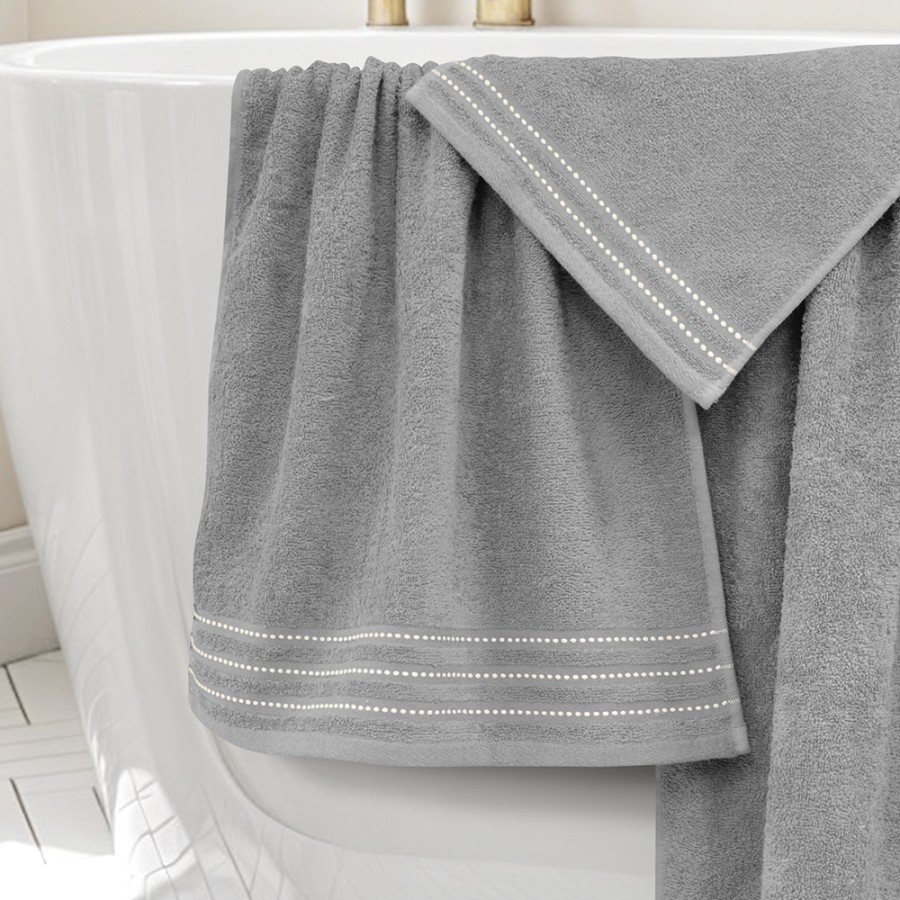 LINO Σετ πετσέτες 3τμχ (30x50,50x90,70x140) Veluva Μόκα