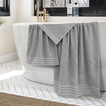 LINO Σετ πετσέτες 3τμχ (30x50,50x90,70x140) Veluva Μόκα