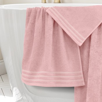 LINO Σετ πετσέτες 3τμχ (30x50,50x90,70x140) Veluva Κοραλί