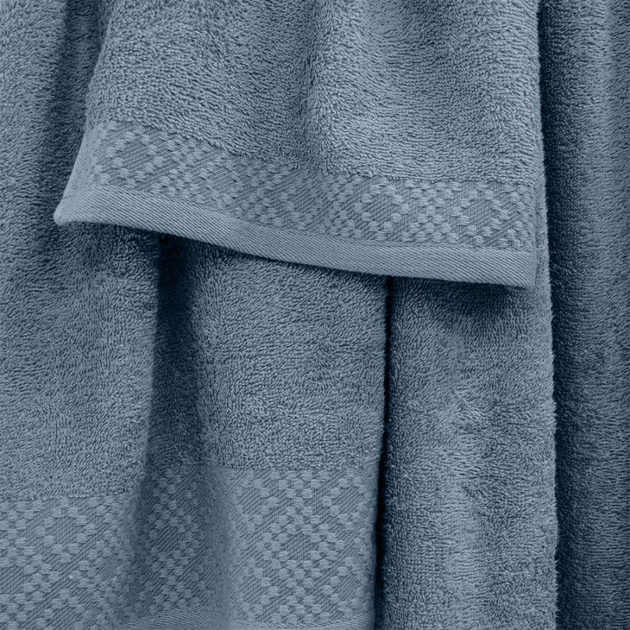 LINO Σετ πετσέτες 3τμχ (30x50,50x90,70x140) Serapha Πετρόλ