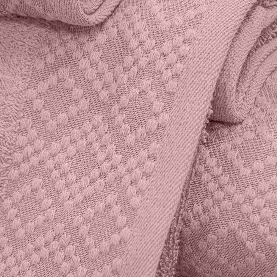 LINO Σετ πετσέτες 3τμχ (30x50,50x90,70x140) Serapha Κοραλί