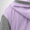 LINO Μπουρνούζι με κουκούλα Medium Revel Μωβ