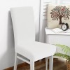 LINO Κάλυμμα Καρέκλας Ελαστικό Elegance Λευκό