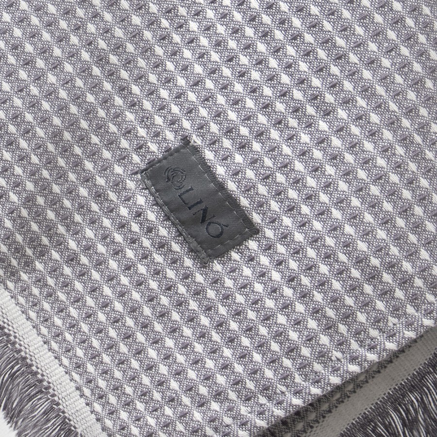 LINO Ποτηρόπανο (40x60) Niksi Γκρι