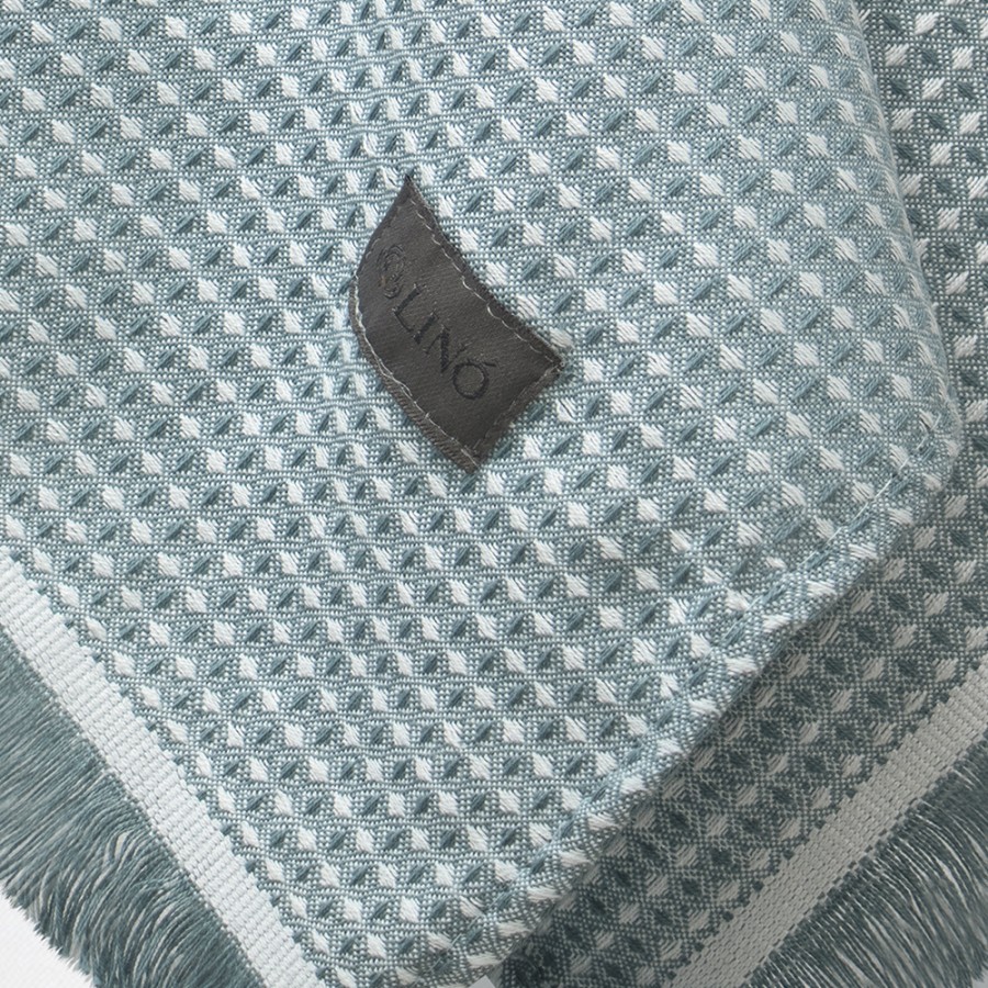 LINO Ποτηρόπανο (40x60) Niksi Πετρόλ