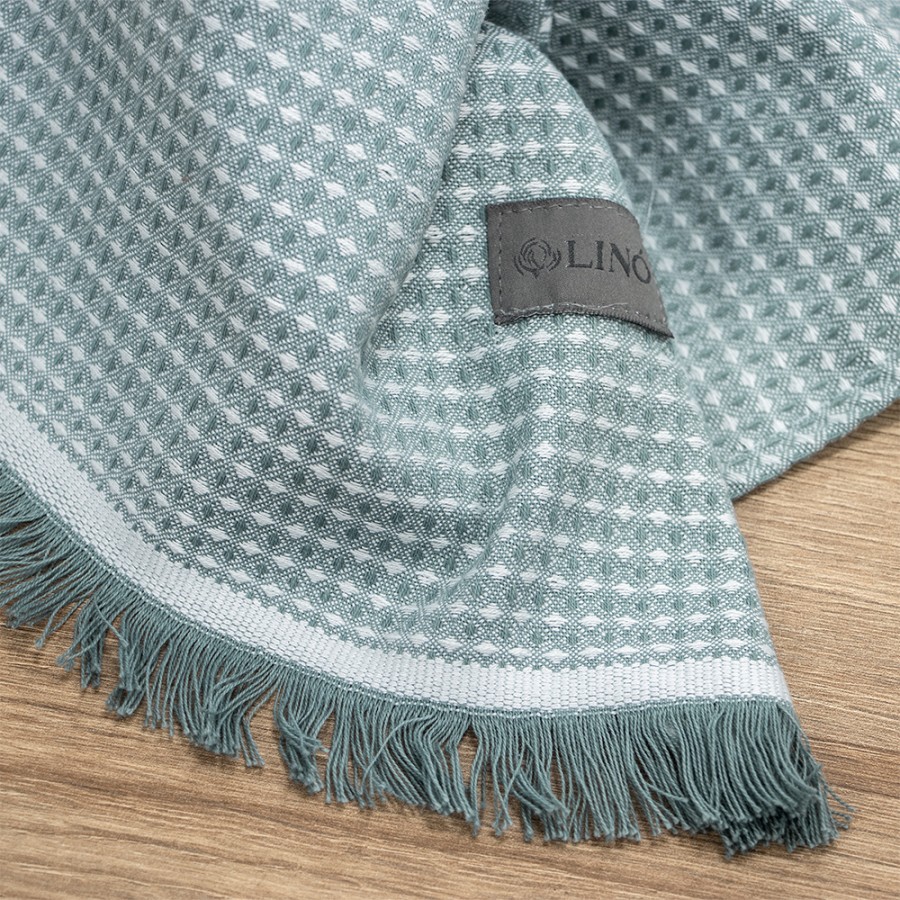 LINO Ποτηρόπανο (40x60) Niksi Πετρόλ