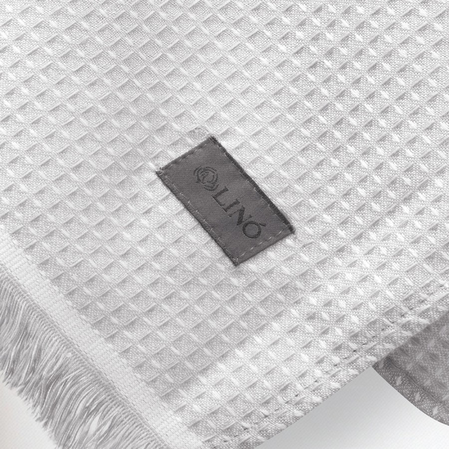 LINO Ποτηρόπανο (40x60) Niksi Ασημί