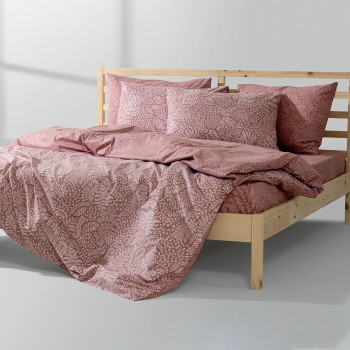 LINO Σετ Σεντόνια Μονά (170x260) Beliz Dusty Pink