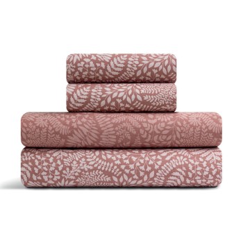 LINO Σετ Σεντόνια Μονά (170x260) Beliz Dusty Pink