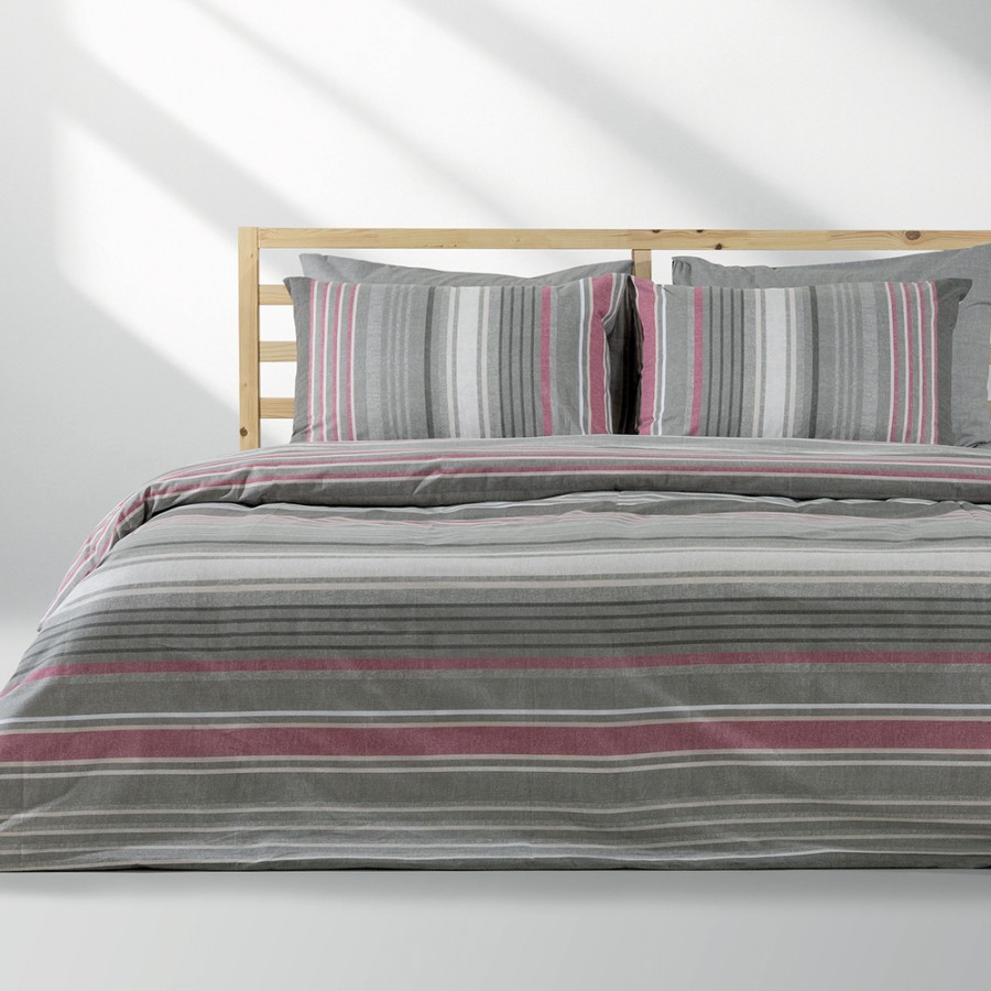 LINO Σετ Σεντόνια King Size (260X270) Madison Dusty Pink