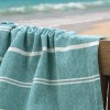 LINO Pestemal Παρεό Veliu 90x180 Πετρόλ