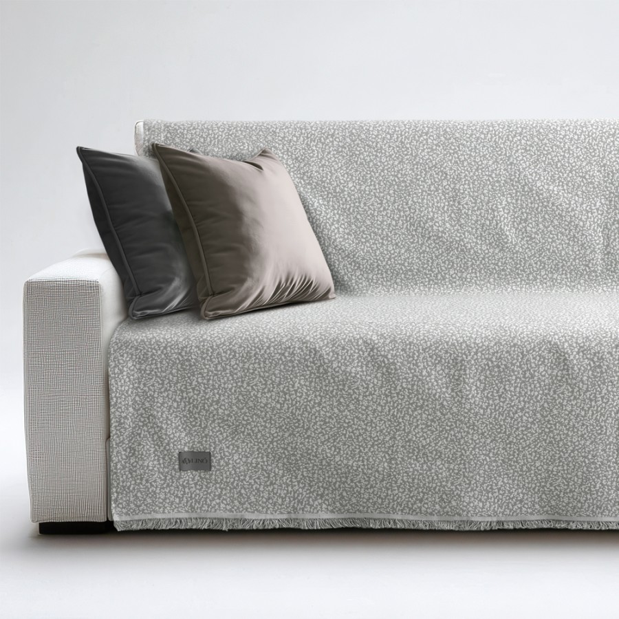 LINO Ριχτάρι Πολυθρόνας (180x180) Avorio Γκρι