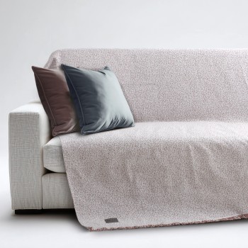 LINO Ριχτάρι Πολυθρόνας (180x180) Avorio Κεραμιδί