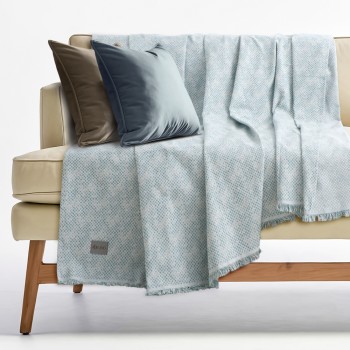 LINO Ριχτάρι Καναπέ Διθέσιο (180x250) Serpente Πετρόλ