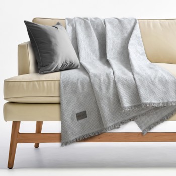 LINO Ριχτάρι Καναπέ Τριθέσιο (180x300) Serpente Γκρι