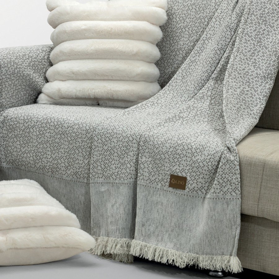 LINO Ριχτάρι Πολυθρόνας (180x180) Atria Off White