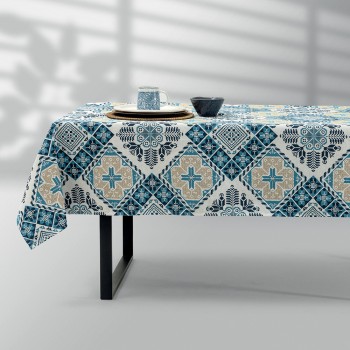 LINO Τραπεζομάντηλο Artisan 140x220 Μπλε