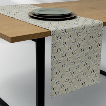 LINO Τραβέρσα Ambient 40x160 Εκρού-Μαύρο