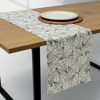 LINO Τραβέρσα Rana 40x160 Εκρού-Γκρι