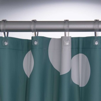 Bubbles 180x200 aqua κουρτίνα μπάνιου πλαστική Sealskin