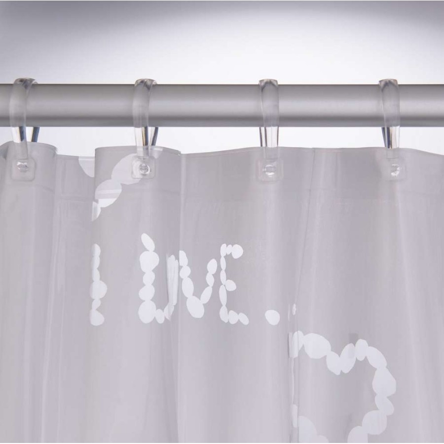 Condens 180x200 white κουρτίνα μπάνιου πλαστική Sealskin