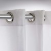 Coloris 180x200 off-white κουρτίνα μπάνιου υφασμάτινη Sealskin