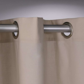 Coloris 180x200 ecru κουρτίνα μπάνιου υφασμάτινη Sealskin