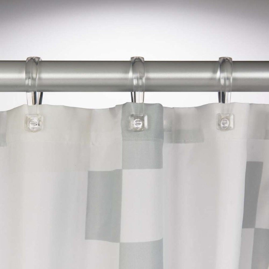 Pixel 180x200 black κουρτίνα μπάνιου υφασμάτινη Sealskin