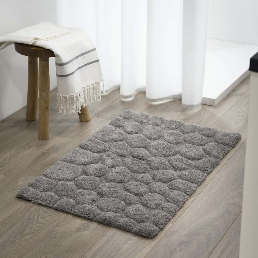 Pebbles 60x90 grey πατάκι μπάνιου Sealskin