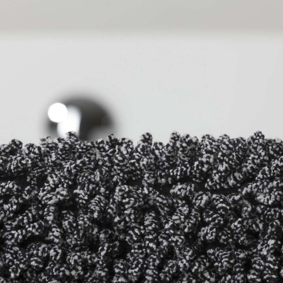 Misto 60x90 black πατάκι μπάνιου Sealskin