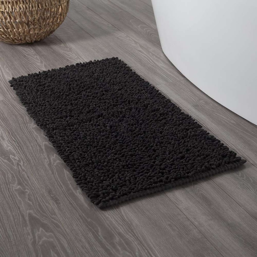 Twist 60x120 dark grey πατάκι μπάνιου Sealskin