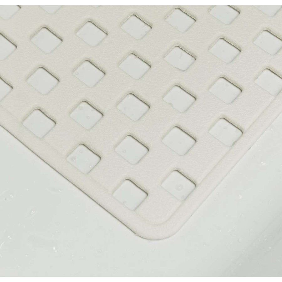 Doby 50x50 white αντιολισθητικό ταπέτο ντουζιέρας Sealskin