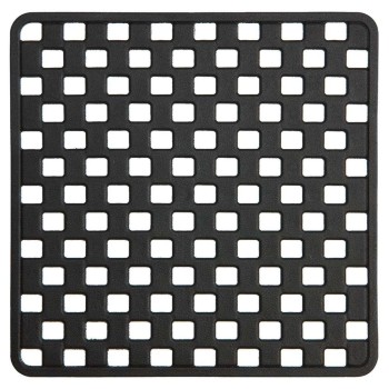 Doby 50x50 black αντιολισθητικό ταπέτο ντουζιέρας Sealskin