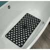 Doby 38x75 black αντιολισθητικό ταπέτο μπανιέρας Sealskin
