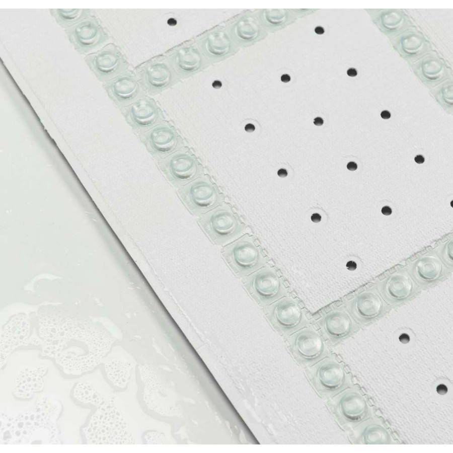 Unilux 55x55 white αντιολισθητικό ταπέτο ντουζιέρας Sealskin