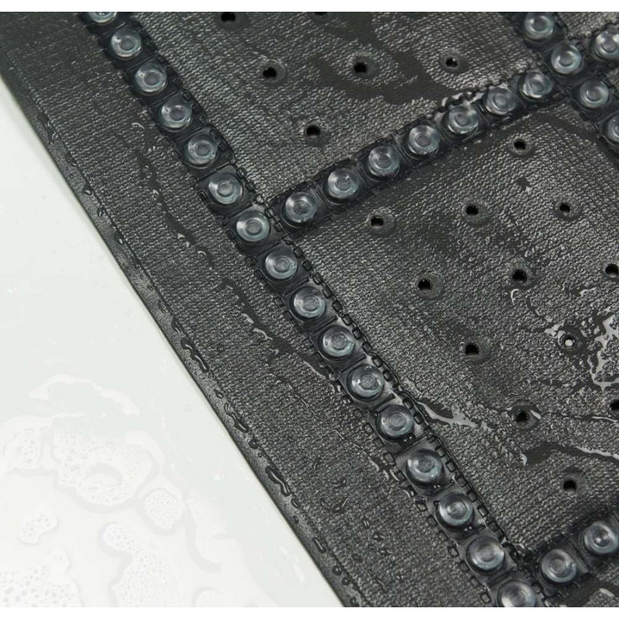 Unilux 55x55 anthracite αντιολισθητικό ταπέτο ντουζιέρας Sealskin