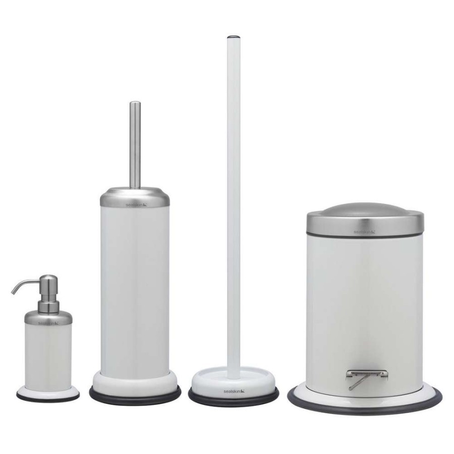 Acero white χαρτοθήκη επιδαπέδια Sealskin