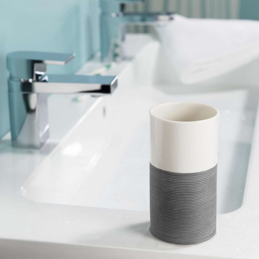 Doppio grey ποτήρι οδοντόβουρτσας Sealskin