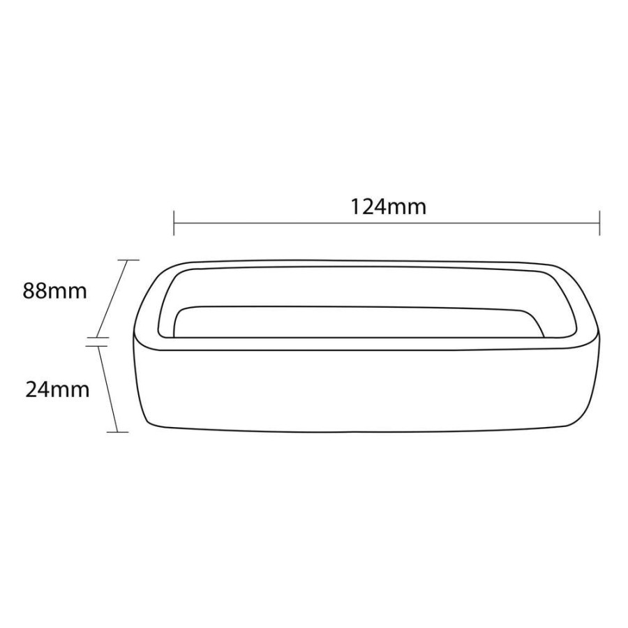 Pierra white σαπουνοθήκη Sealskin