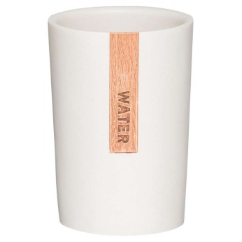 Pierra white ποτήρι οδοντόβουρτσας Sealskin