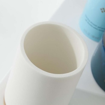 Grace white ποτήρι οδοντόβουρτσας Sealskin