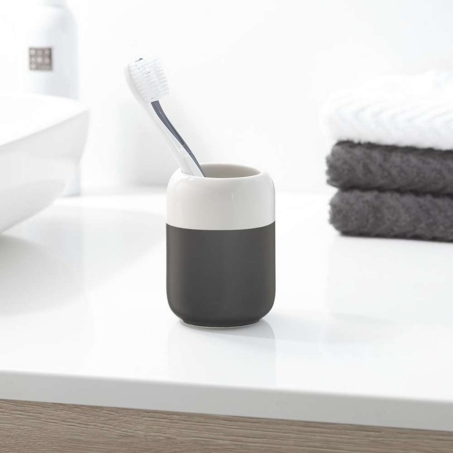 Sphere dark grey ποτήρι οδοντόβουρτσας Sealskin