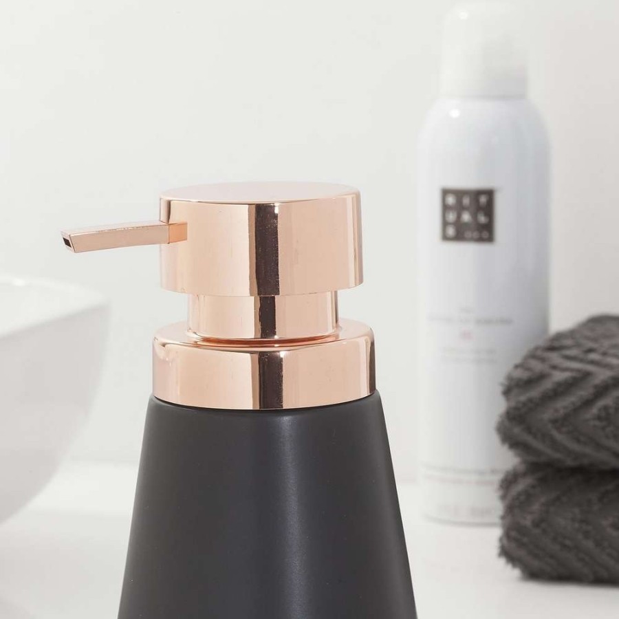 Conical black 400 ml δοχείο κρεμοσάπουνου Sealskin