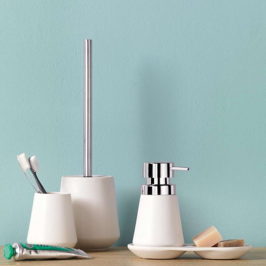 Conical white ποτήρι οδοντόβουρτσας Sealskin