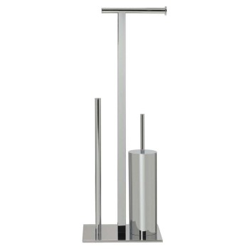 Square chrome σταντ χαρτιού υγείας + πιγκάλ Sealskin