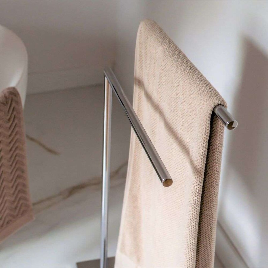 Tube chrome κρεμάστρα επιδαπέδια 2 θέσεων Sealskin